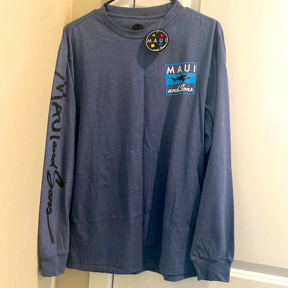 MAUI and Sons Longsleeves Shirt Men Brandnew